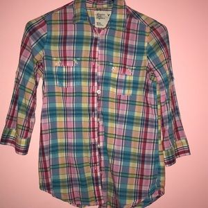 Plaid American Eagle Shirt